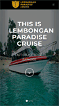 Mobile Screenshot of lembongancruise.com